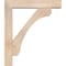 Ekena Millwork Legacy Block Smooth Bracket w/ Offset Brace, Douglas Fir, 5 1/2"W x 26"D x 30"H BKT0604X26X30LEC05SDF - alternate 4